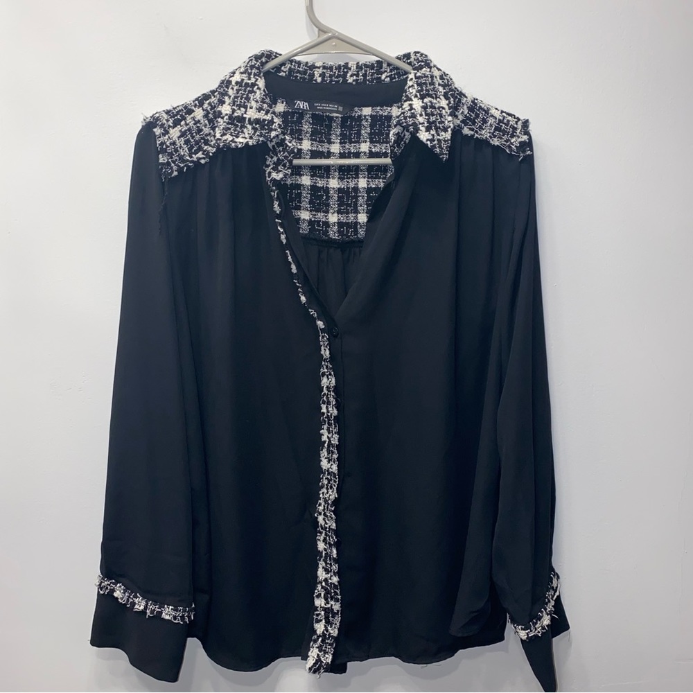 🟣 Zara Blouse